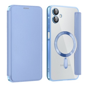 Husa pentru Samsung Galaxy A06 - Techsuit SmartMag Book Case - Light Blue - Img 2