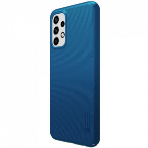 Husa pentru Samsung Galaxy A23 4G / A23 5G - Nillkin Super Frosted Shield - Blue - Img 4