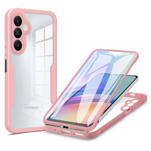 Husa pentru Samsung Galaxy A34 5G + Folie - Techsuit ColorVerse 360 Series - Pink - Img 1