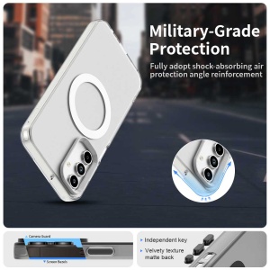 Husa pentru Samsung Galaxy A35 5G - Techsuit CandyCase MagSafe - White - Img 4