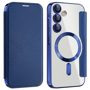 Husa pentru Samsung Galaxy A35 5G - Techsuit SmartMag Book Case - Blue - Img 2