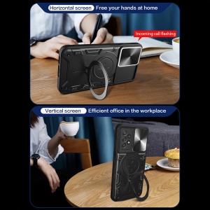 Husa pentru Samsung Galaxy A52 4G / A52 5G / A52s 5G - Techsuit CamGuard Pro - Black - Img 6