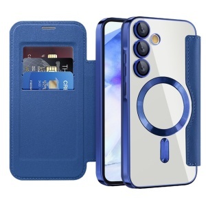 Husa pentru Samsung Galaxy A55 5G - Techsuit SmartMag Book Case - Blue - Img 1