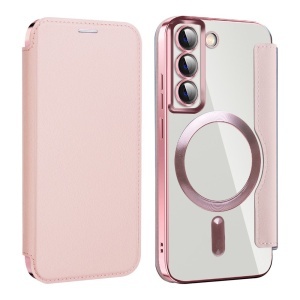 Husa pentru Samsung Galaxy S22 5G - Techsuit SmartMag Book Case - Pink - Img 2