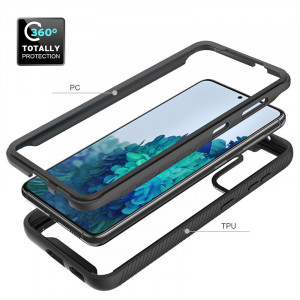 Husa pentru Samsung Galaxy S22 Plus 5G + Folie - Techsuit Defense360 Pro - Black - Img 2