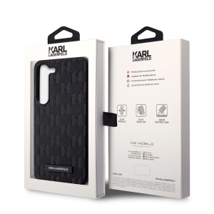 Husa pentru Samsung Galaxy S23 - Karl Lagerfeld Saffiano (KLHCS23SSAKLHPK) - Mono Metal Logo - Img 7