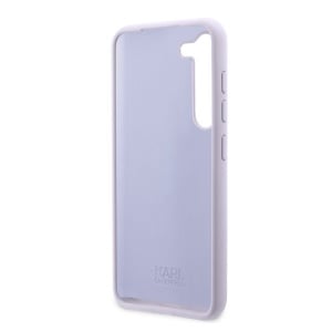Husa pentru Samsung Galaxy S23 Plus - Karl Lagerfeld Silicone (KLHCS23MSNIKBCU) - Purple Ikonik - Img 6