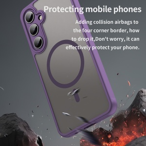 Husa pentru Samsung Galaxy S24 FE - Techsuit HaloFrost II MagSafe - Purple - Img 5