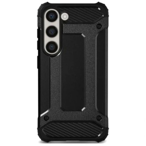 Husa pentru Samsung Galaxy S24 FE - Techsuit Hybrid Armor - Black - Img 4