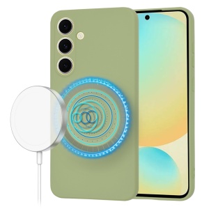 Husa pentru Samsung Galaxy S24 FE - Techsuit SoftFlex MagSafe - Matcha