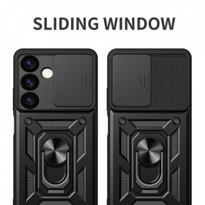 Husa pentru Samsung Galaxy S24 Plus - Techsuit CamShield Series - Black - Img 5