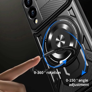 Husa pentru Samsung Galaxy S25 Edge - Techsuit RuggedCam - Black - Img 6