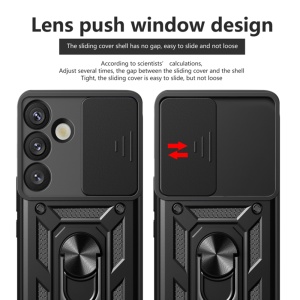 Husa pentru Samsung Galaxy S25 Plus - Techsuit CamShield Series - Black - Img 3