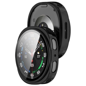 Husa pentru Samsung Galaxy Watch8 40mm + Folie - Techsuit Defense360 Pro - Black - Img 3