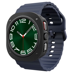 Husa pentru Samsung Galaxy WatchÂ Ultra 47mm - Spigen Caseology Vault - Matte Black - Img 1
