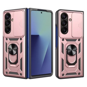 Husa pentru Samsung Galaxy Z Fold7 - Techsuit CamShield Series - Rose Gold