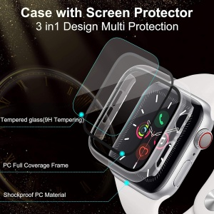 Husa pentru Xiaomi Mi Band 8 / 8 NFC + Folie - Techsuit Defense360 Pro - Black - Img 4