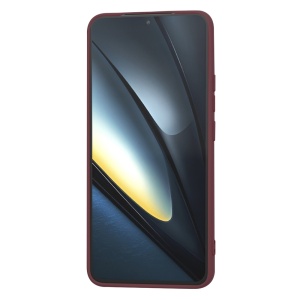 Husa pentru Xiaomi Poco F6 Pro - Techsuit SoftFlex - Plum Red - Img 2