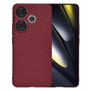Husa pentru Xiaomi Poco F6 - Techsuit Carbonite FiberShell - Red - Img 1