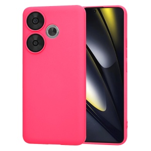 Husa pentru Xiaomi Poco F6 - Techsuit SoftFlex - Hot Pink - Img 1