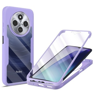 Husa pentru Xiaomi Redmi 14C / Poco C75 + Folie - Techsuit ColorVerse 360 Series - Purple