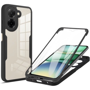 Husa pentru Xiaomi Redmi A5Â 4G (Regional) + Folie - Techsuit ColorVerse 360 Series - Black - Img 1