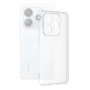 Husa pentru Xiaomi Redmi Note 14 5G - Techsuit Clear Silicone - Transparent - Img 2