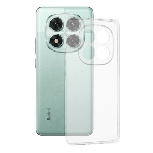 Husa pentru Xiaomi Redmi Note 14 Pro / Poco X7 - Techsuit Clear Silicone - Transparent