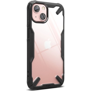 Husa Ringke FUSION X iPhone 13 mini Transparent/Negru