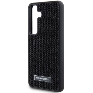 Husa Samsung Galaxy S24 Plus - Karl Lagerfeld Hardcase Rhinestone (KLHCS24MHDSPRK) - Metal Logo - Img 2