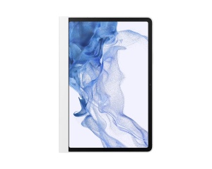 Husa Samsung Note View Cover pentru Tab S7 / S8, EF-ZX700PWEGEU, White