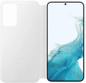 Husa Smart Clear View Cover (EE) pentru Galaxy S22+, EF-ZS906CWEGEE, White - Img 3