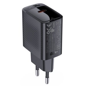 Incarcator pentru Priza, Type-C, PD20W, GaN, Fast Charging - Acefast (A82) - Black