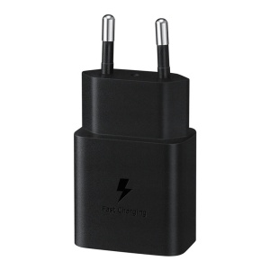 Incarcator Priza Type-C 15W, Fast Charging - Samsung (EP-T1510NBEGEU) - Black (Blister Packing) - Img 4