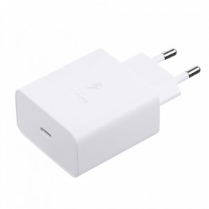 Incarcator Priza Type-C 65W - Samsung TA865 (GP-PTU020SODWQ) - White - Img 1