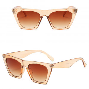 Ochelari de Soare pentru Femei - Techsuit (5154) - Champagne / Brown - Img 2