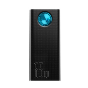 Baterie externa Baseus Amblight Digital Display, 30.000 mAh, Incarcare rapida, cablu USB-C la USB-C inclus