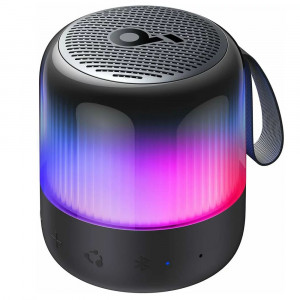 Boxa portabila wireless Anker SoundCore Glow Mini 8W Autonomie 12H Sunet 360Â° IP67 Negru