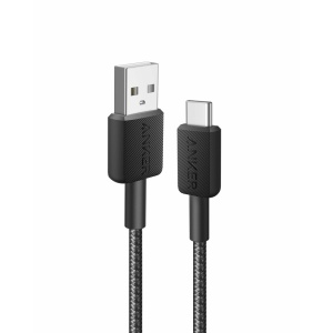 Cablu Anker 322 USB-A USB-C 0.91m negru