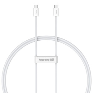 Cablu Baseus Superior Series 2 Incarcare rapida USB-C la USB-C 100W 2m Alb