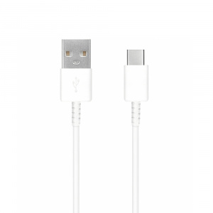 Cablu de Date Type-C 25W, 1.5m - Samsung EP-DG970BWE (GP-TOU021RFAWW) - White (Bulk Packing)