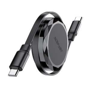 Cablu de date USB-C, 60W, Fast Charging, 0.8m - Acefast (C13-03) - Black