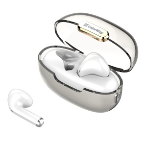 Casti Half-In-Ear, Bluetooth 5.3, Microfon, Control Tactil - ColorWay Slim TWS-2 (CW-TWS2WT) - White - Img 4