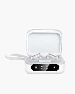 Casti in-ear wireless bluetooth Anker Soundcore P41i, ANC, cablu USB-C retractabil, functie baterie externa, IPX5, Negru Alb