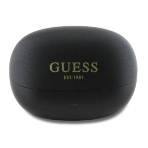 Casti True Wireless Stereo, Bluetooth - Guess Capsule Printed Logo (GUTWST88MCTGK) - Black - Img 3