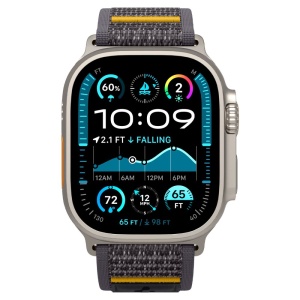 Curea pentru Apple Watch 6 / 7 / 8 / 9 / 10 / SE / SE 2 / Ultra / Ultra 2 (44/45/46/49mm) - Spigen Athlex Air - Active Gray - Img 4