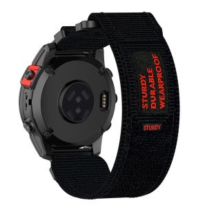 Curea pentru Garmin Fenix 3/3 HR/5X/5X Plus/6X/6X Pro/7X/7X Pro Solar - Techsuit Watchband QuickFit (W057) - Black - Img 2