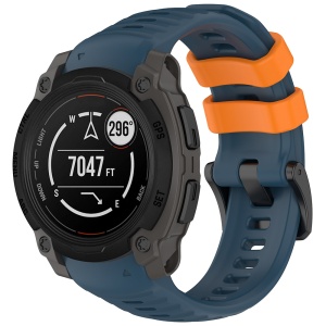 Curea pentru Garmin Instinct E 40mm - Techsuit Watchband 22mm (W076) - Blue - Img 1