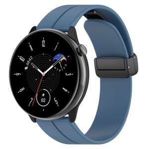 Curea pentru Huawei Watch GT 4 (41mm)/W1/Honor Watch S1/Garmin Venu 2S/Vivoactive 4S - Techsuit Watchband 18mm (W011) - Blue