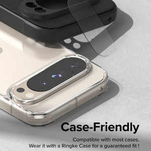 Folie Camera pentru Google Pixel 9 Pro XL (set 3) - Ringke Camera Protector Glass - Clear - Img 5